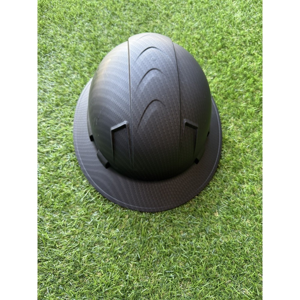 VENTED BLACK PYRAMEX FULL BRIM PROTECTIVE CONSTRUCTION SAFETY HARD HAT RATCHET